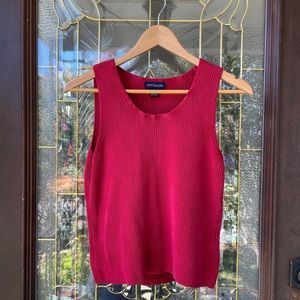 Ann Taylor Knit Silk Tank